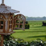 Deze foto toont de tuin van Zangstudio ROBB